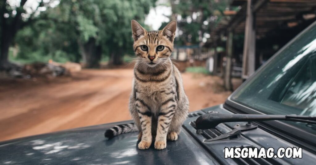 Spiritual Meanings of a Stray Cat Coming to Your House Driving