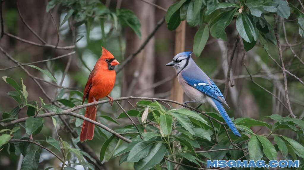 Spiritual Meanings of Seeing a Cardinal And Blue Jay