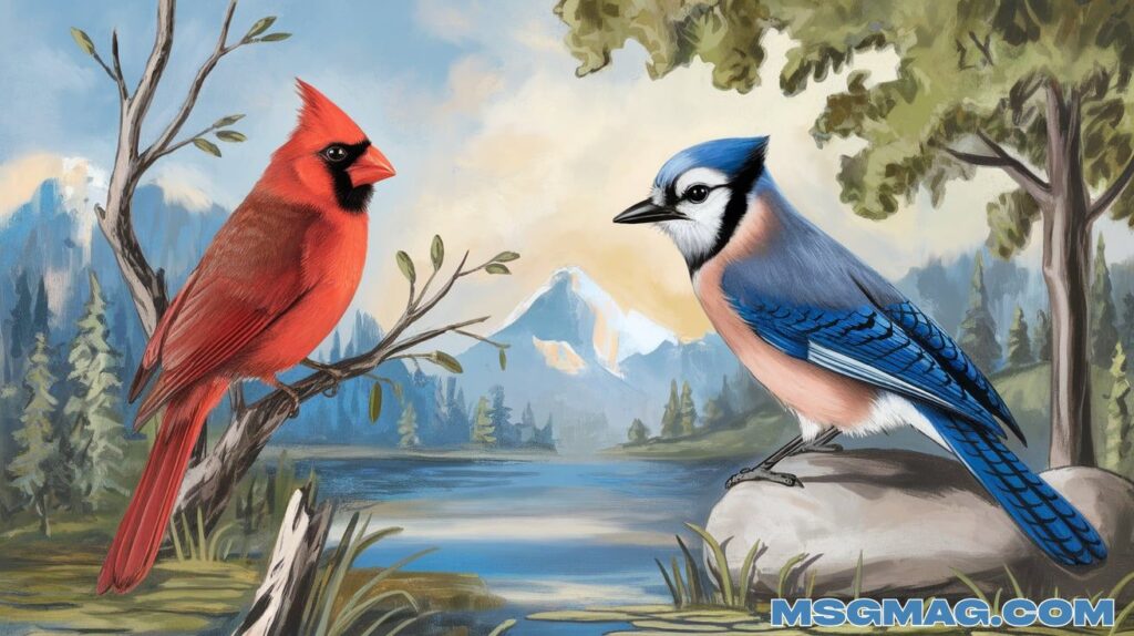 Spiritual Meanings of Seeing a Cardinal And Blue Jay