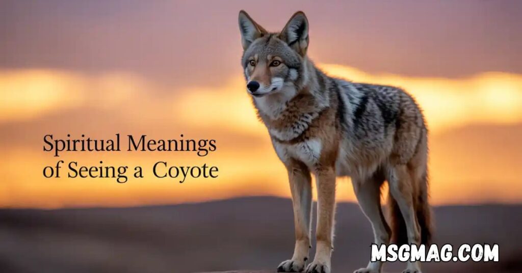 Spiritual Meanings of Seeing A Coyote