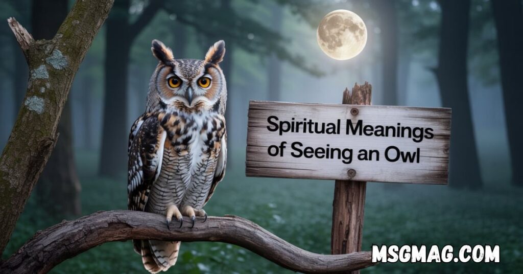 20 Spiritual Meanings of Seeing an Owl