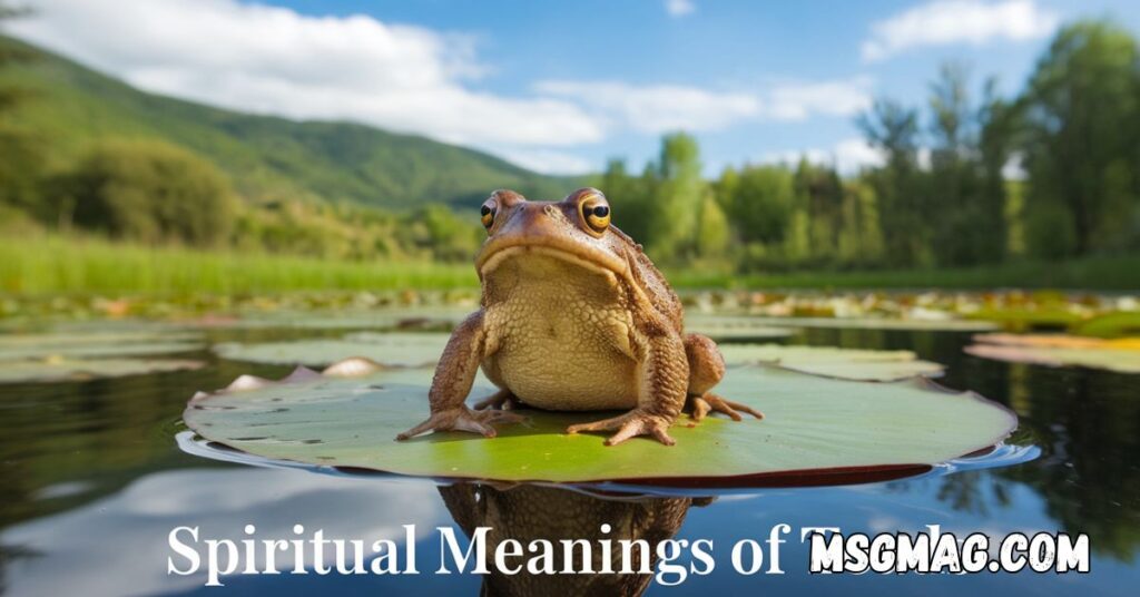 Spiritual Meanings of Toads