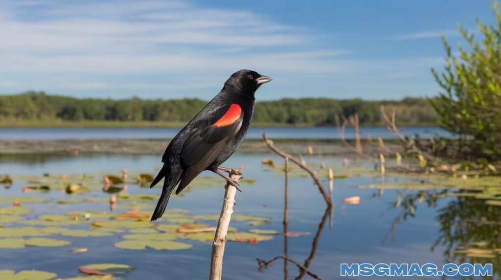 Red-Winged Blackbird Spiritual Meaning and Symbolism