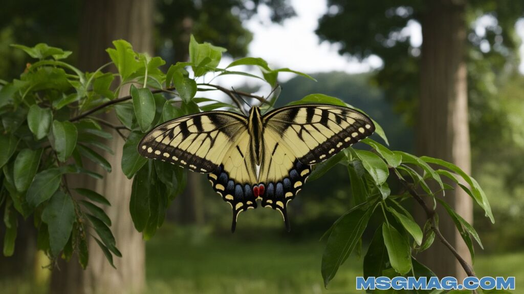 The Secret Message of Yellow & Black Butterflies