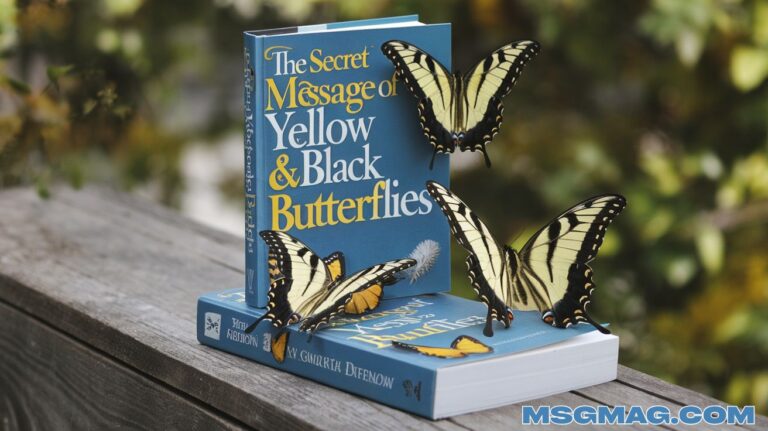 The Secret Message of Yellow & Black Butterflies