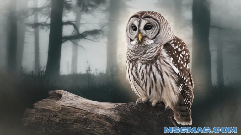 Barred Owl Spiritual Meanings and Symbolism