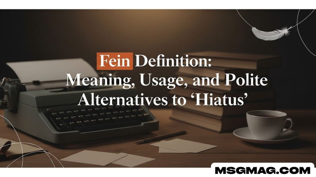 Fein Definition