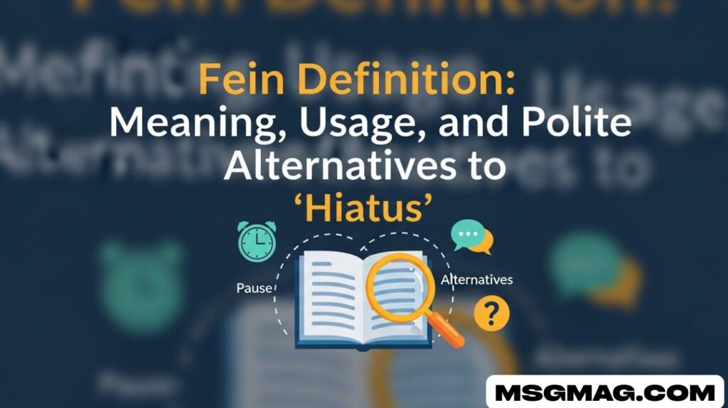 Fein Definition