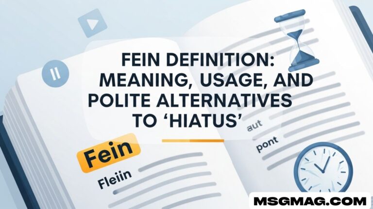 Fein Definition