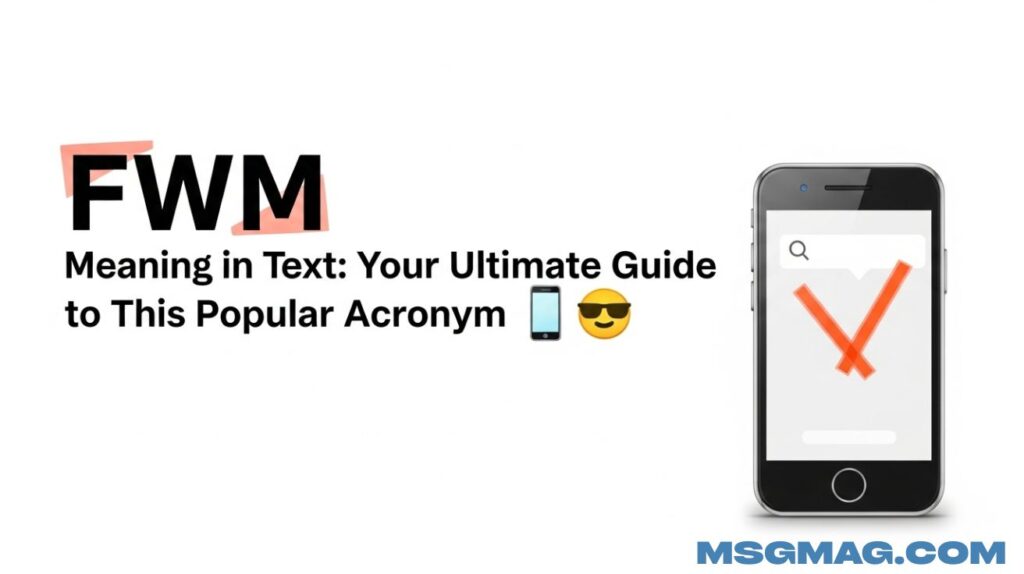 FWM Meaning in Text