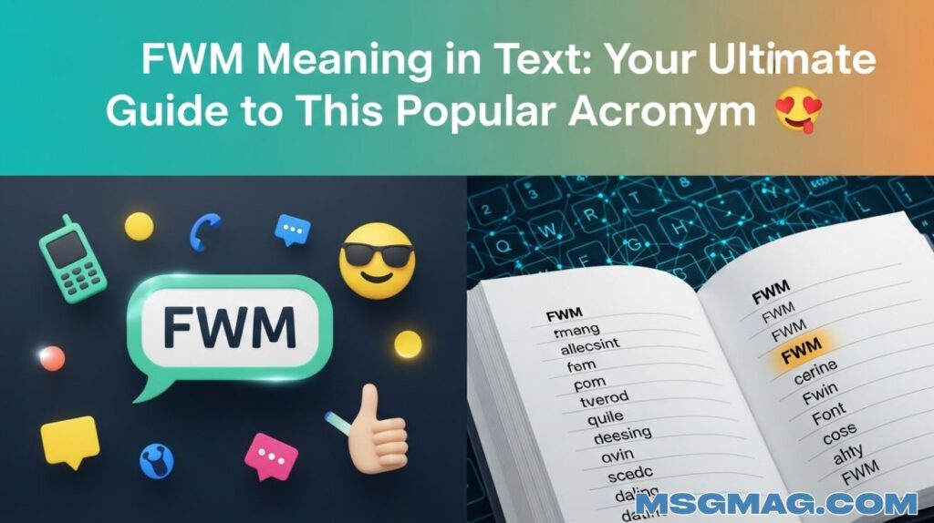 FWM Meaning in Text