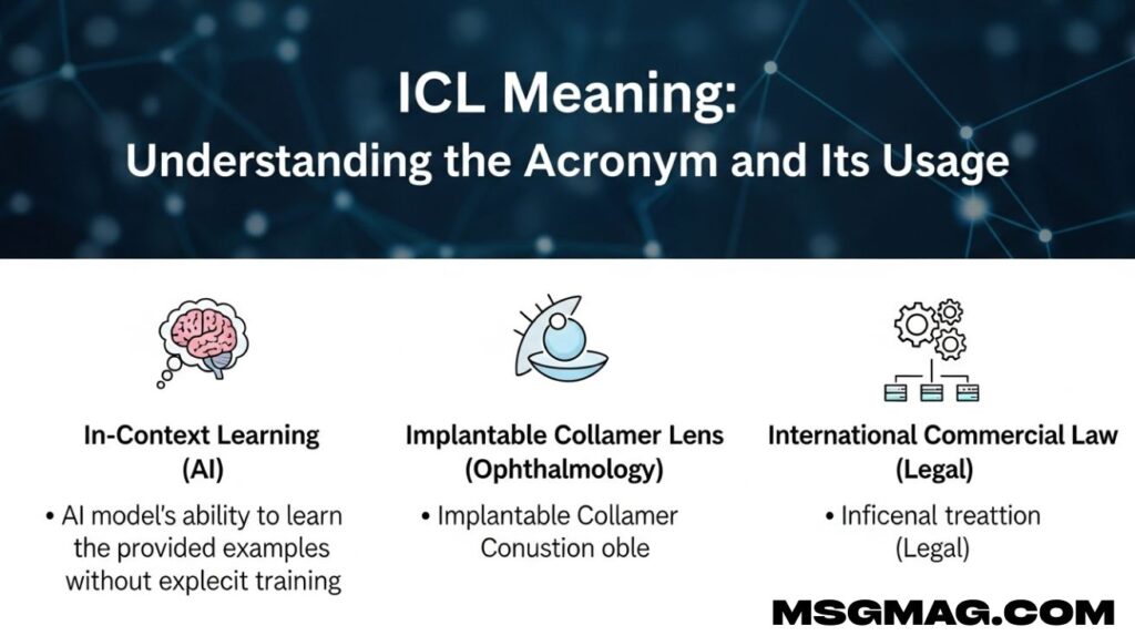 ICL Meaning: Understanding the Acronym and Its Usage