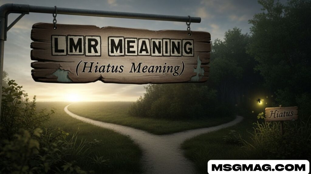 LMR Meaning