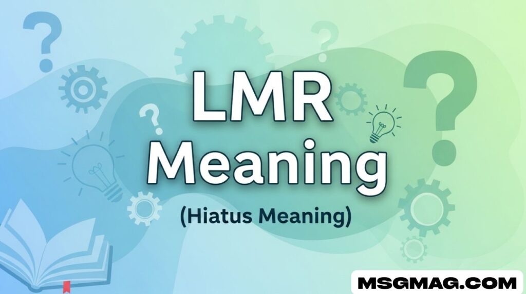 LMR Meaning