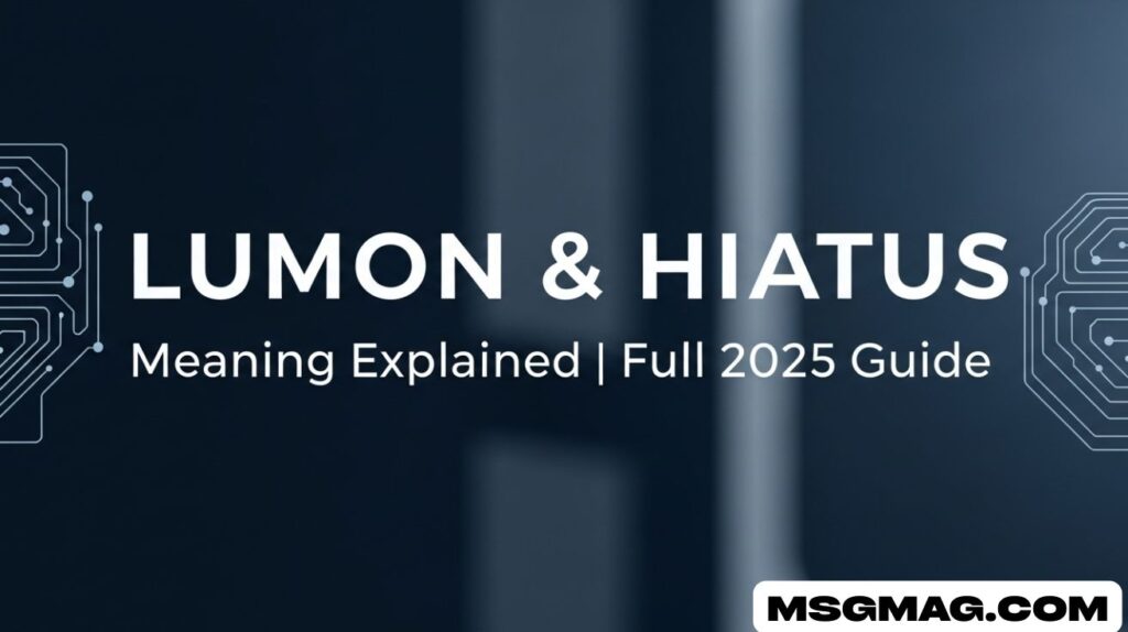 Lumon & Hiatus Meaning Explained