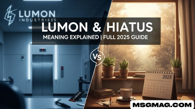 Lumon & Hiatus Meaning Explained