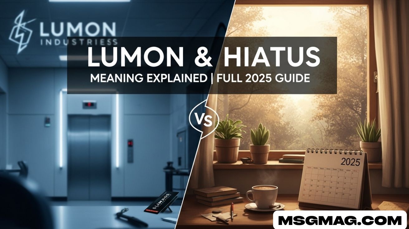 Lumon & Hiatus Meaning Explained