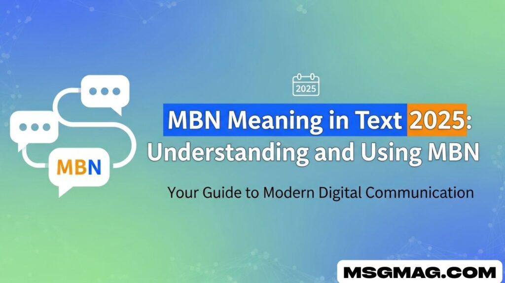 MBN Meaning in Text