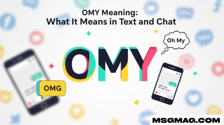 OMY Meaning