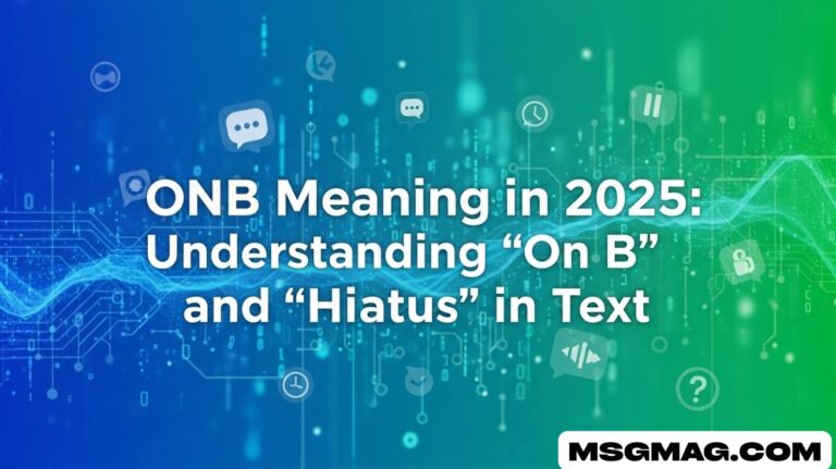 onb Meaning