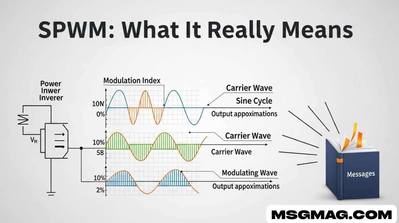 SPWM in Messages: What It Really Means