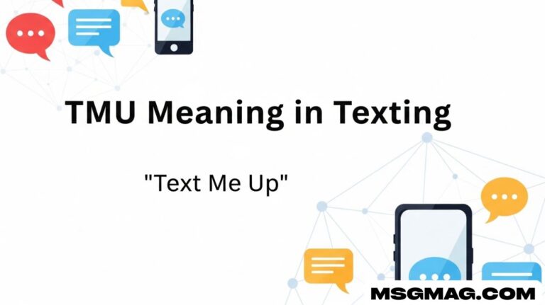 TMU Meaning in Texting