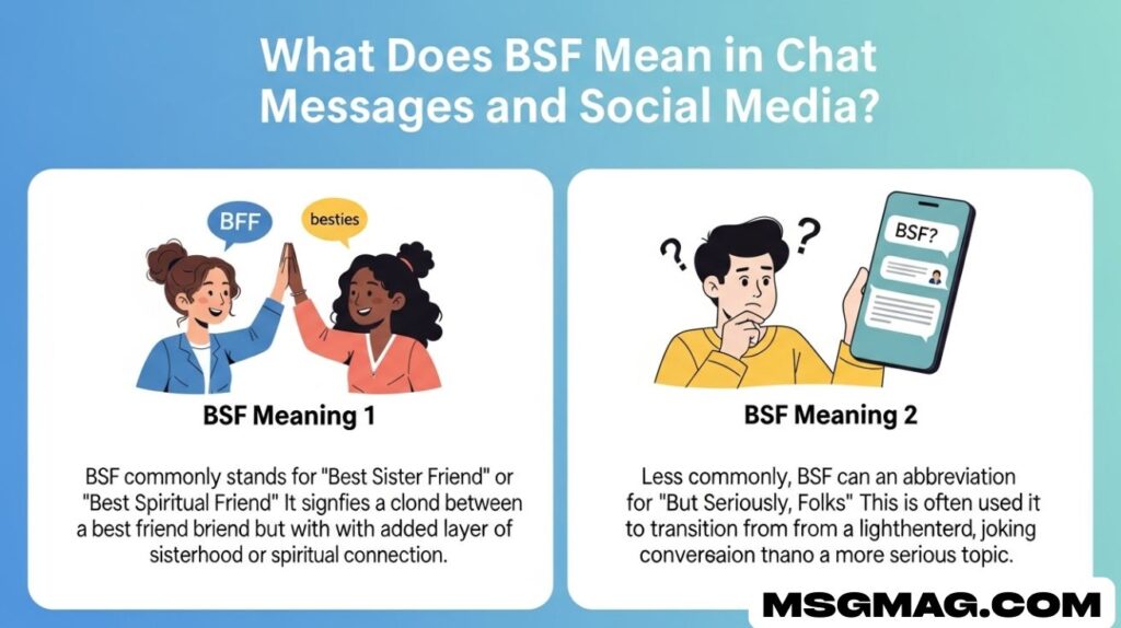 What Does BSF Meaning in Chat