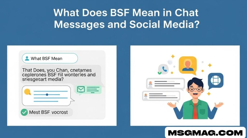 What Does BSF Meaning in Chat