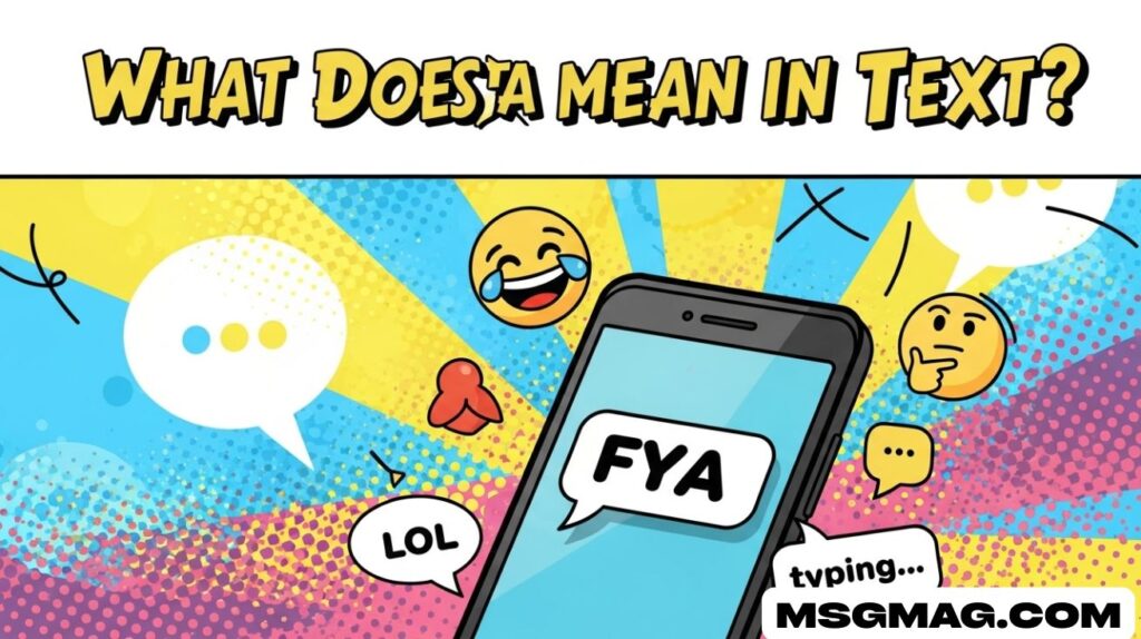 What Does FYA Mean in Text?
