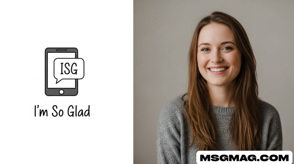 What Does ISG Mean in Text?