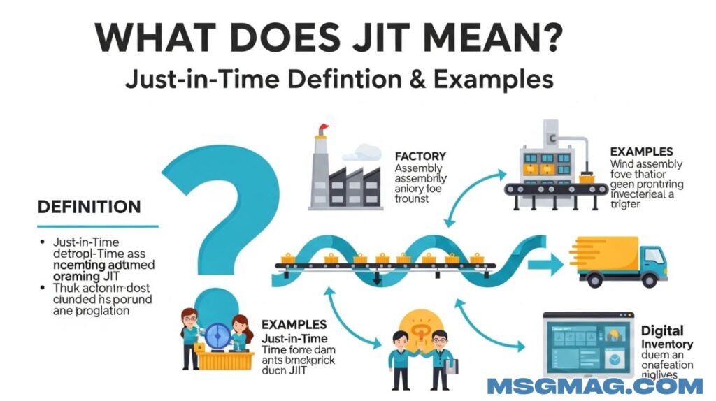 What Does JIT Mean?