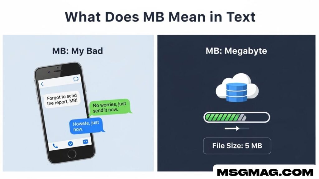 What Does MB Mean in Text