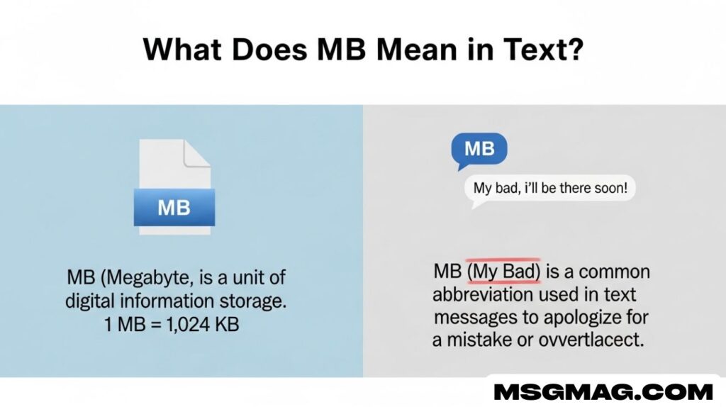 What Does MB Mean in Text