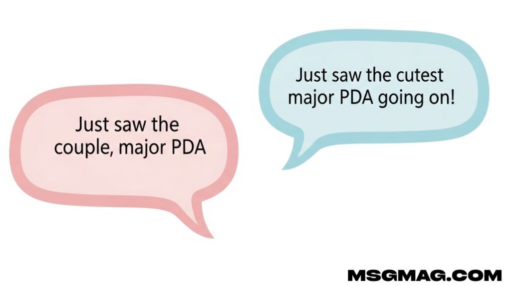 What Does PDA Mean in Text?