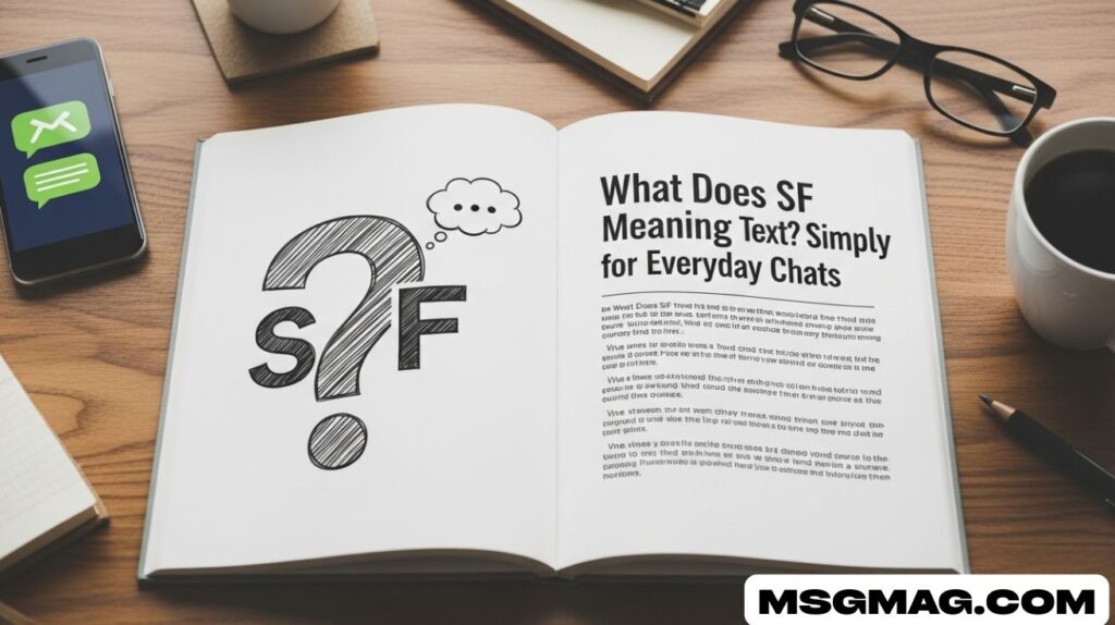 What Does SF Meaning Text