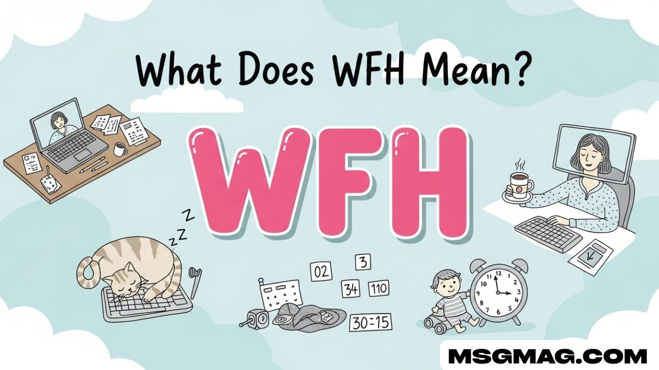 What Does WFH Mean in Text