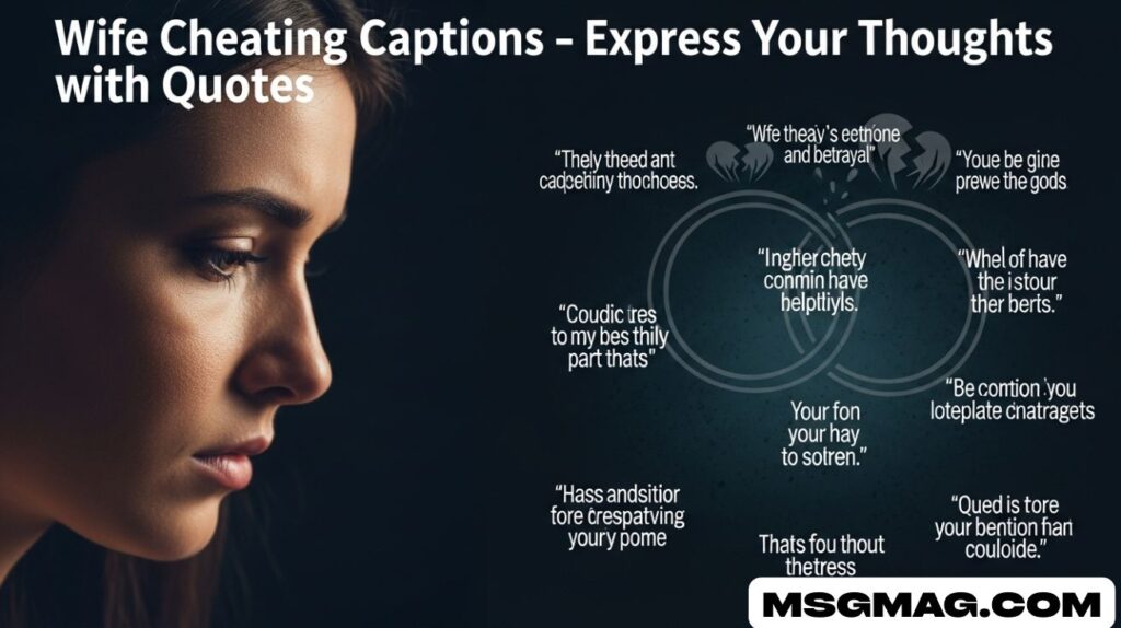 Wife Cheating Captions