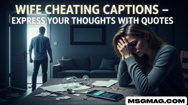 Wife Cheating Captions