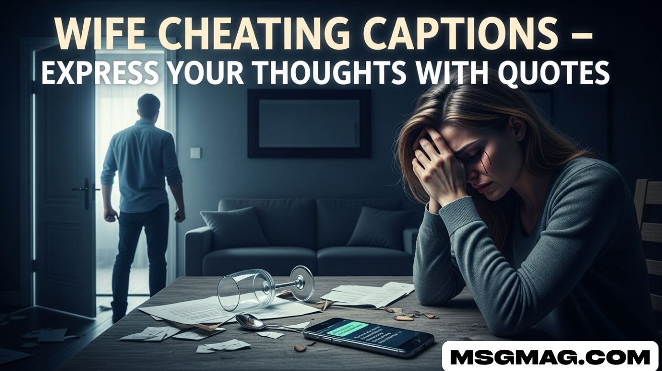 Wife Cheating Captions