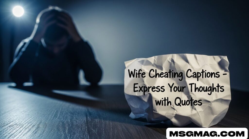 Wife Cheating Captions