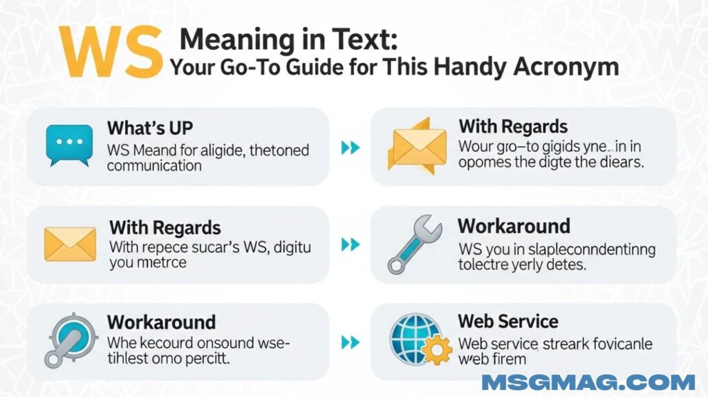 WS Meaning in Text