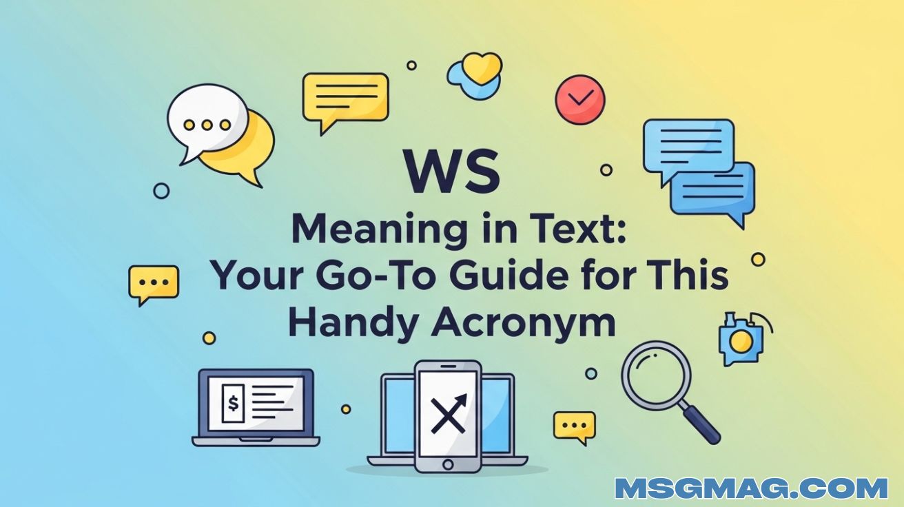 WS Meaning in Text