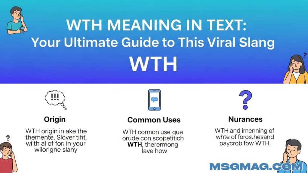 WTH Meaning in Text
