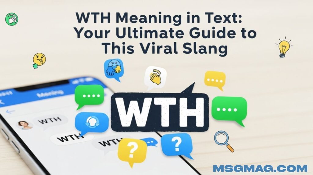 WTH Meaning in Text