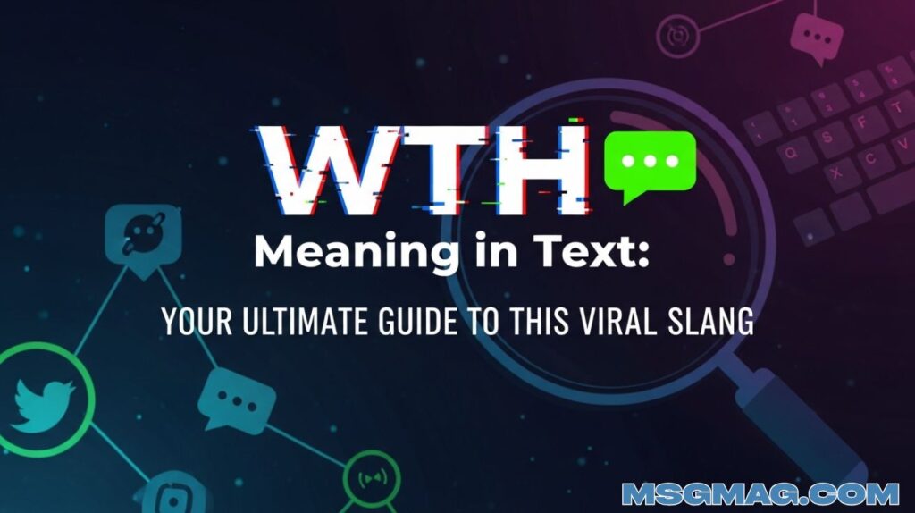 WTH Meaning in Text