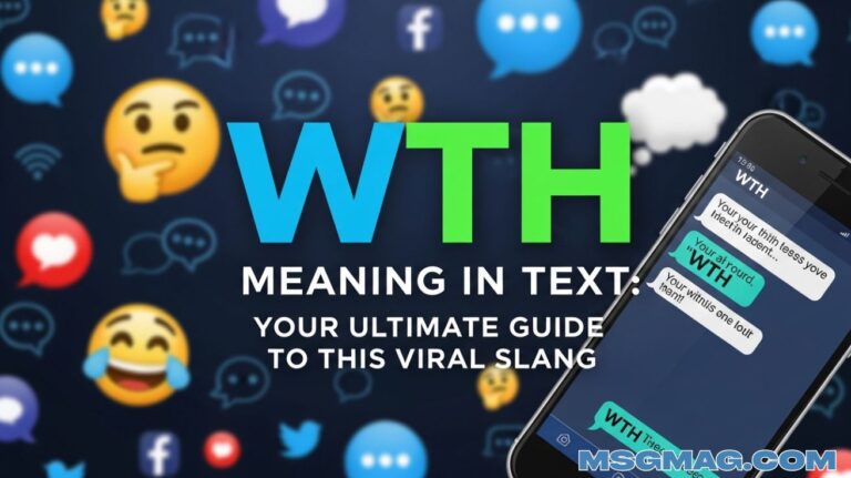 WTH Meaning in Text